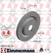 Zimmermann 400553420 Тормозной диск