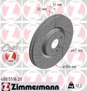 Zimmermann 400551620 Тормозной диск