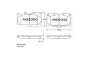 Akebono AN615WK