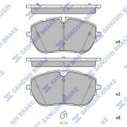 Sangsin brake SP4241