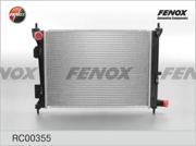 FENOX RC00355 РАДИАТОР ОХЛАЖДЕНИЯ 500x368x16; паяный