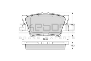 Akebono AN733K