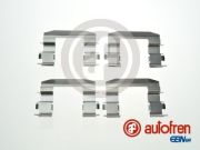Seinsa Autofren D42880A Комплектующие, колодки дискового тормоза