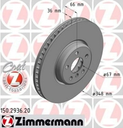 Zimmermann 150293620 Тормозной диск