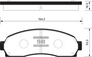 Sangsin brake SP1369