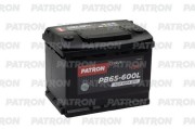 PATRON PB65600L Батарея аккумуляторная 65А/ч 600А 12В прямая поляр. стандартные (Европа) клеммы