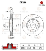 RIDZEL DF216