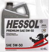 HESSOL HES0051 Масло моторное синтетика 5W-50 4 л.