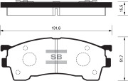 Sangsin brake SP2018