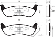 Sangsin brake SP1335