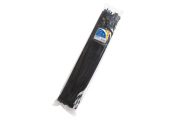 Kraft KT880625 Хомут нейлоновый 7,6*500мм, черный, упаковка 50 штук