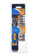 Kraft KT700320 Набор головок торцевых и принадлежностей 1/4&quot;Dr 12 предметов