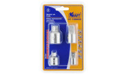 Kraft KT700695 Набор переходников-адаптеров 1/2&quot;Dr, 3/8&quot;Dr и 1/4&quot;Dr 4предмета