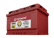 TOTACHI 4589904925573 Батарея аккумуляторная 74А/ч 770А обратная полярн. стандартные (Европа) клеммы