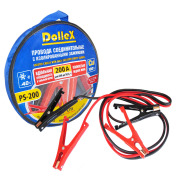 DOLLEX PS200 Провода для прикуривания 200 А  &#039;резина&#039; (2,5 м) в сумке (к-т)