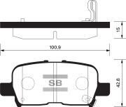 Sangsin brake SP1371