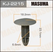 Masuma KJ2215 Клипса (пластиковая крепежная деталь)