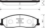 Sangsin brake SP1235