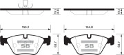 Sangsin brake SP2171