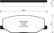 Sangsin brake SP1540