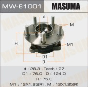 Masuma MW81001 Ступичный узел