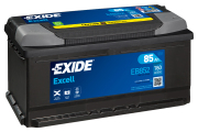 EXIDE EB852 Батарея аккумуляторная 85А/ч 760А обратная полярн. стандартные (Европа) клеммы