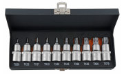 Kraft KT700688 Набор насадок со вставками 1/2&quot;Dr Torx 10 предметов