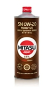 MITASU MJ1021 Масло моторное MJ 102  MITASU GOLD SN 0W-20 ILSAC GF-5 100% Synthetic