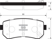 Sangsin brake SP1406