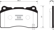 Sangsin brake SP2119