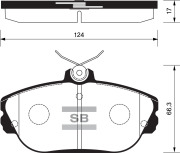 Sangsin brake SP1263