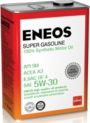 ENEOS OIL4070 Масло моторное ENEOS Super Gasoline 5W-30 синтетика 5W-30 4 л.