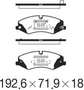 Sangsin brake SP2238