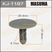 Masuma KJ1187 Клипса (пластиковая крепежная деталь)