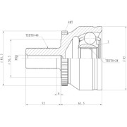 Zikmar Z87592R Шрус Наружный