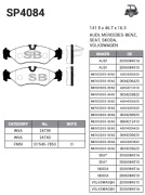 Sangsin brake SP4084