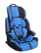 Siger KRES0476 Детское автомобильное кресло SIGER ""Стар ISOFIX"" синий, 1-12 лет, 9-36 кг, группа 1/2/3