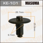 Masuma KE101 Клипса (пластиковая крепежная деталь)