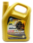 United Oil 8886351399251 Масло моторное синтетика United Oil UNITED GX PLUS 5W-40 4 л.