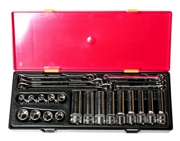 JTC JTCK4241 Набор инструментов TORX (ключи Е6-Е24, головки Е10-Е24) в кейсе 24 предмета  /1