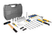 Kraft KT700303 Набор инструмента 1/2&quot;DR и 1/4&quot;DR 56 предметов, PRO