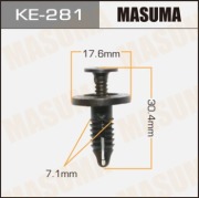 Masuma KE281 Клипса (пластиковая крепежная деталь)