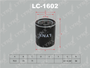 LYNXauto LC1602 Фильтр масляный