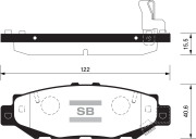 Sangsin brake SP1432