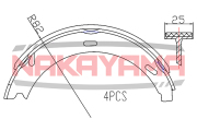 NAKAYAMA HS7193NY