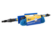 Kraft KT830044 Щетка 20 см на шланг, телескопическая ручка, 65-100 см, алюминий/полимер