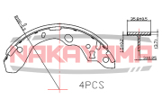 NAKAYAMA HS7229NY