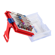 Мастак 05810019C Набор вставок (бит) 1/4&quot;&quot;, PH, PZ, Hex, Torx, Slotted, 19 предметов