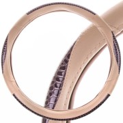 Skyway S01102383 Оплетка SKYWAY Luxury-4 L Бежевая экокожа