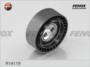 FENOX R14119 Ролик натяжной поликлинового ремня. Ø 75x26мм